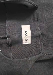 Fit and Flare Black trousers