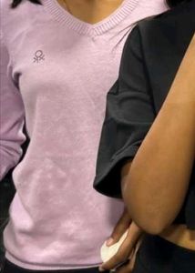 Benetton V-Neck Sweater