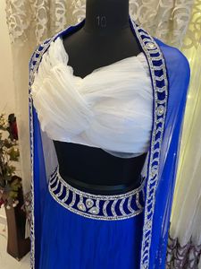 Royal Blue Lehenga Choli Set
