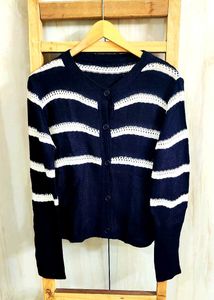 Black &amp; White Design Sweater Size-36-38