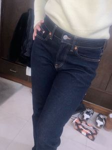 HM Dark Wash Straight Jeans