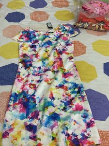 Colorful Geometric Dress