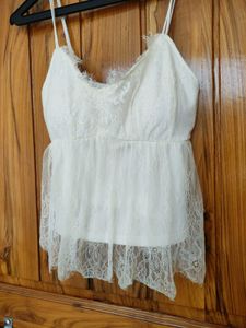 Beautiful Women's Casual White Top