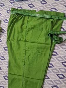 Green Embroidered Kurta Set