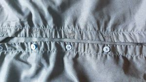 Navy Sleeveless Button-Down Top For School Or Clg