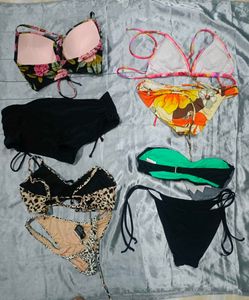 Combo Of 4 👙 Bikini Tops