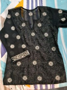 Chikankari Kurti Size M