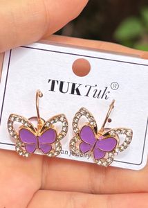 Butterfly Drop Earrings