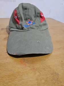 Green Colour Cap