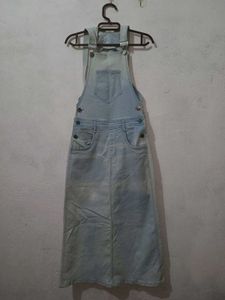 Denim Jumper Dress