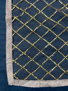 Lavender Net Dupatta