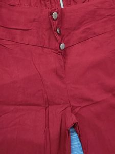 Maroon Co-ord Set
