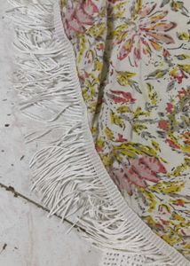 Floral Print Kaftan Dress