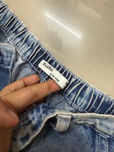 Acid Wash Cargo Pants