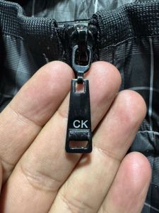 Calvin Klein Check Design Jacket