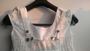 White Polka Dot Dress