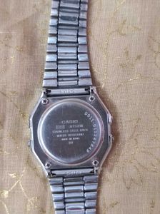Casio Vintage A-158WA-1Q Digital Grey Dial Watch