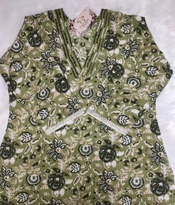 Floral Print Kurta Set