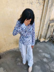 ZARA Floral Print TOP/SHIRT/KURTI