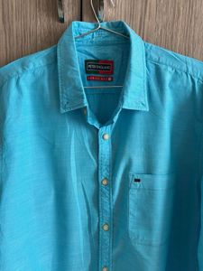 Peter England Blue Shirt