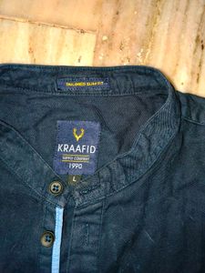 Solid Casual Slim Fit Short Kurta