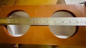 Eco Wooden Planter with Two Pots
