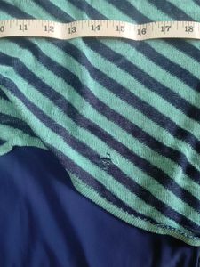 Striped Blue Top
