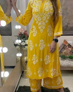 Elegant Embroidered Kurta Set