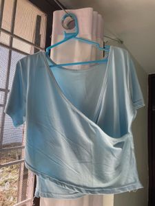 Cute Light Blue Top