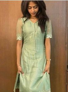 💚Elegant Green Kurta