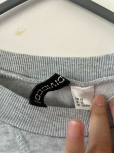 Grey h&amp;m Pullover Sweatshirt