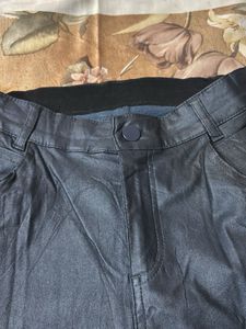 Leather Black Pants