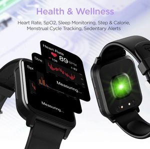 boAt Strom Connect Plus Smart Watch.