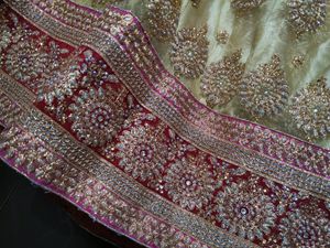 Lehenga With Dupatta And Top