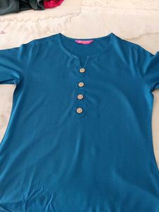 New Style Best Short Blue Top