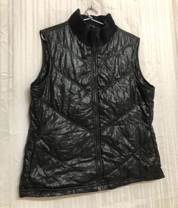 Old Navy Black Puffer Cozy Full Zip Jacket