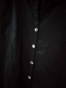 Beautiful Black Satin Shirt