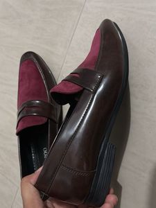 Jimmy Choo Burgundy Loafers