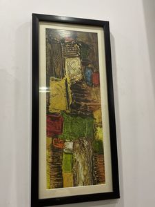 Abstract Figure Framed Art