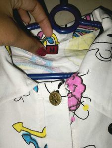 Funky Graphic Print Jacket