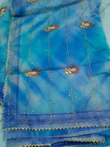 Oraganza&#34; Wedding Heavy Saree With Blouse