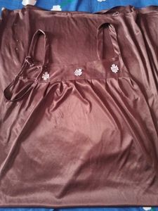 Brown Night Dress