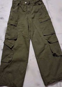 Olive Green Cargo Pants