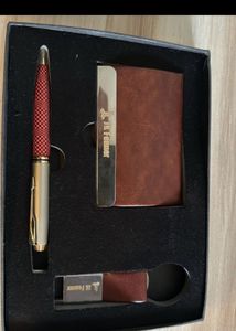 Combo Of A Key Ring, Card Holder & Pen