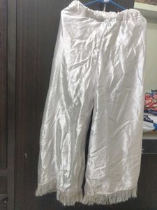 Elegant White Palazzo Pants