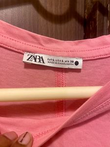 Zara Dusty Pink T Shirt