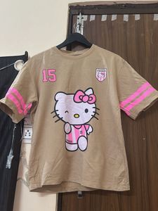 Cute Hello Kitty Graphic Tee