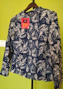 Pour Cotton Blazer New With Tag