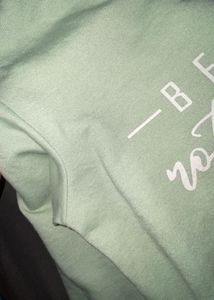 Mint Green Graphic Sweatshirt
