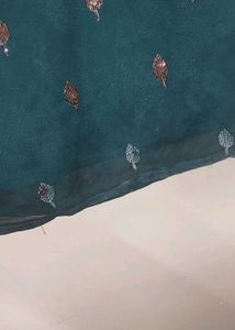 Elegant Green Embellished Kurta